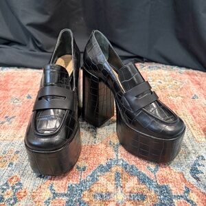 Schutz Platform Loafers